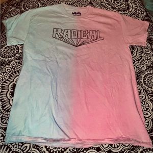 Radical tie dye tee